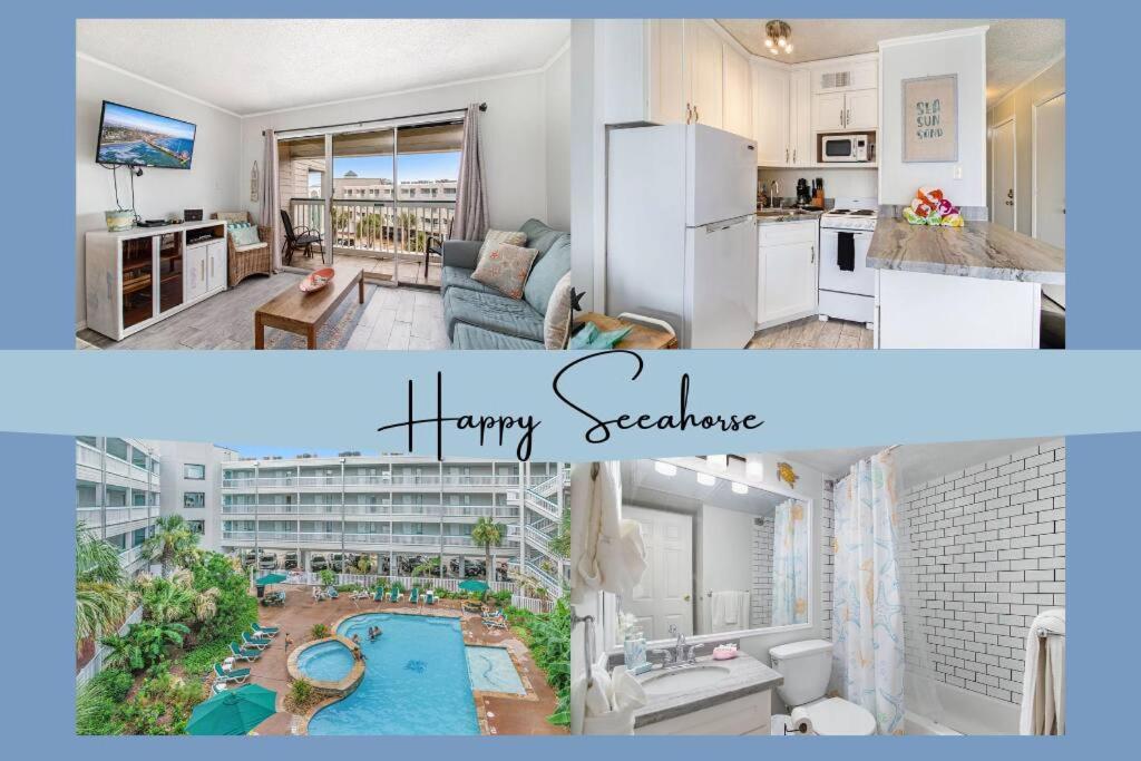 The Happy Seahorse Apartment Galveston Luaran gambar