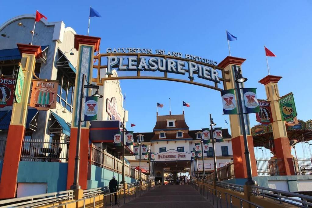The Happy Seahorse Apartment Galveston Luaran gambar